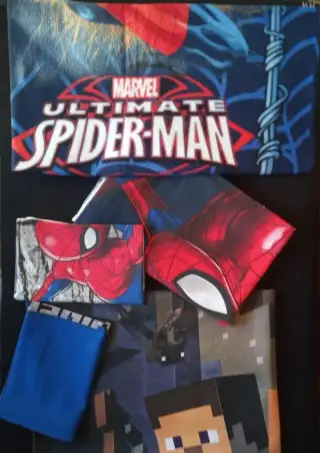 Dětské povlečení MINECRAFT a SPIDERMAN+fleece deka Spiderman