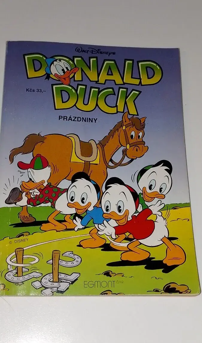 Donald Duck česky komiks kniha 96stran 190kč