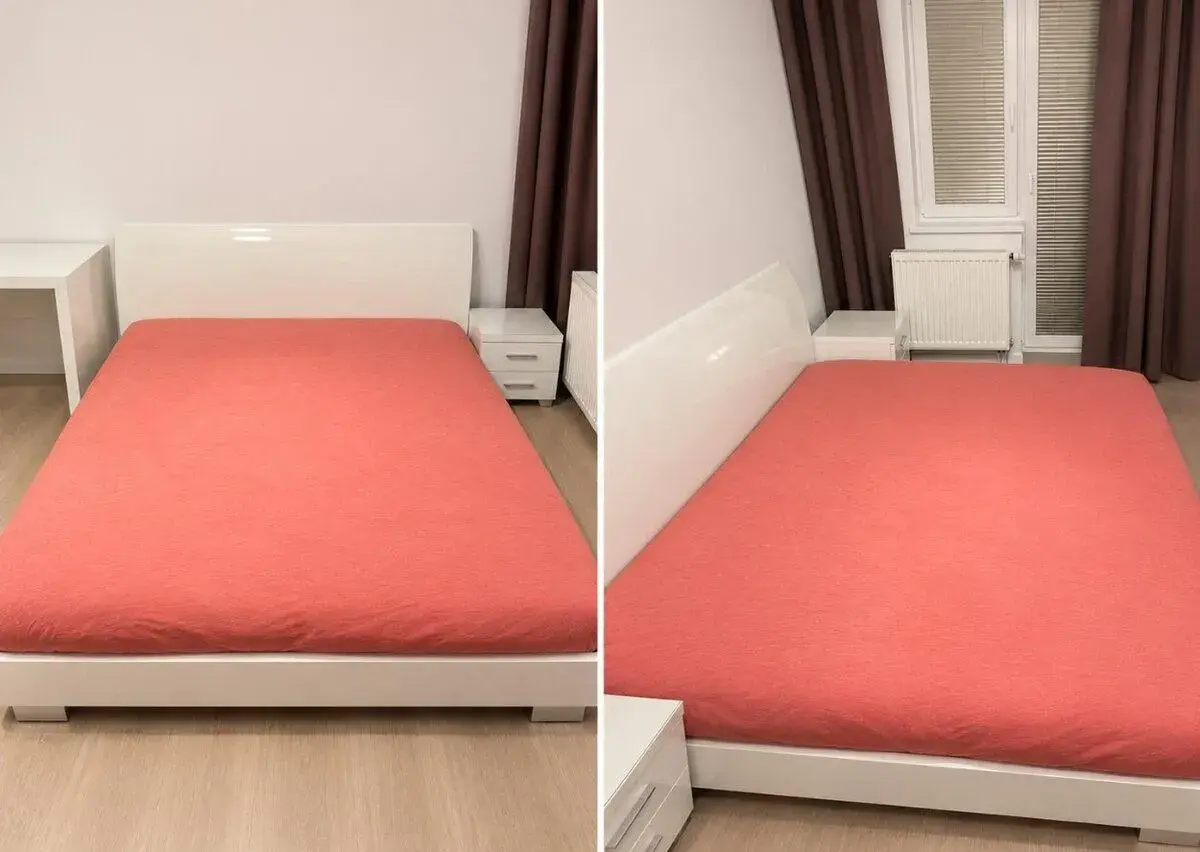 Manželskou postel a noční stolky