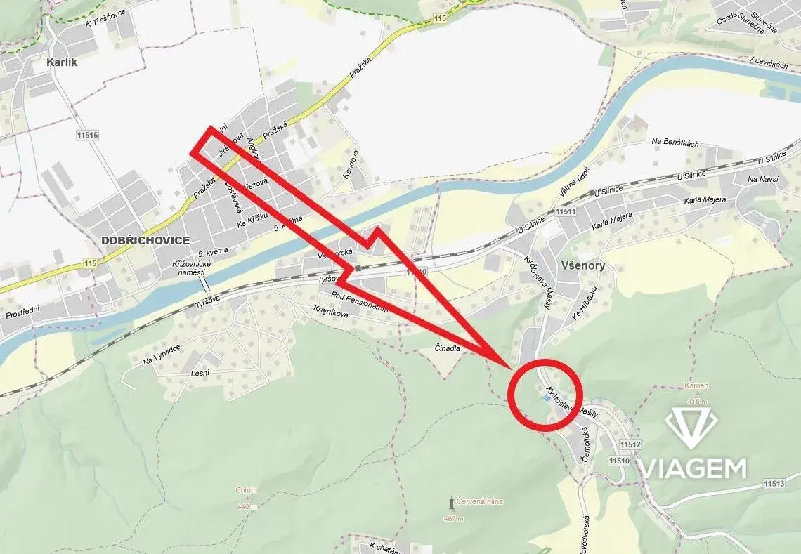 Nemovitost – 820 m², pozemek 820 m²