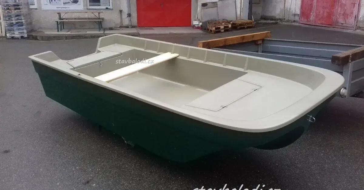 Pramice, rybářský člun, veslice, loď Karolina 370