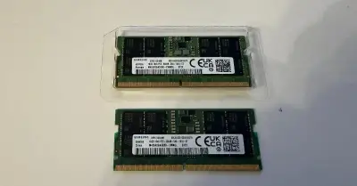 2× 16GB RAM DDR5 SODIMM Samsung