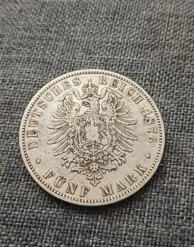 5 marka 1876 A