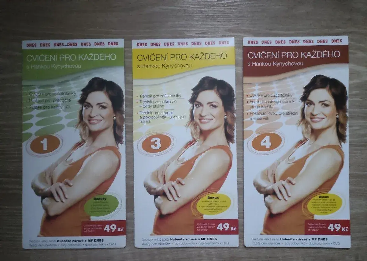 DVD Cvičení pro každého s Hankou Kynychovou