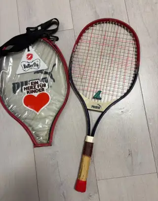 Retro tenisová raketa PUMA Boris Becker Junior + obal
