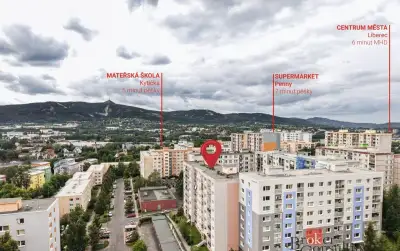 Prodej, byty/3+1, 73 m2, Halasova 894/2, 46006 Liberec, Libe