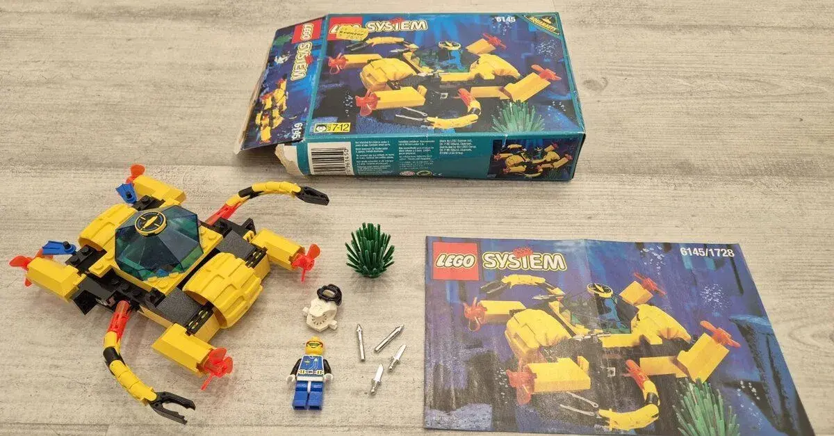 LEGO SYSTEM - 6145 Crystal Crawler + BOX