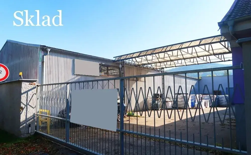 Prodej areálu, sklady 620 m2, admin, 5x byt, ZDICE (Beroun)