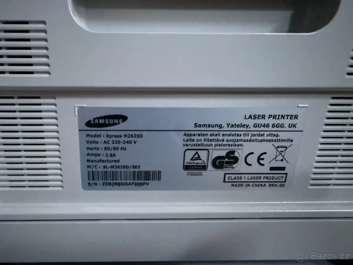 Tiskárna Samsung Xpress SL-M262SD/SEE