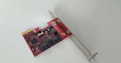 PCIe karta 2x SATA 3 6Gbps adapter