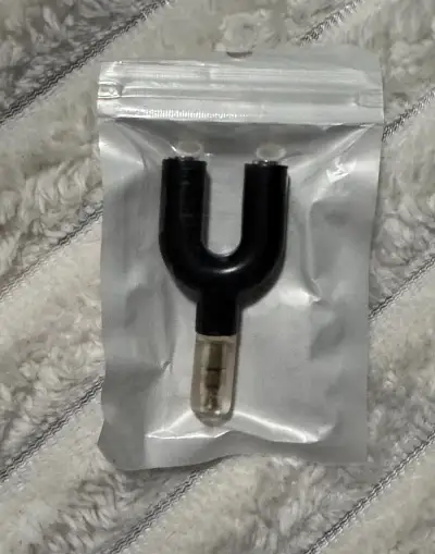Rozdvojka audio jack 3,5 mm, 1 konektor / 2 zdířky