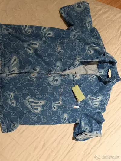 Nová Gucci košile GG Hearts, vel. XL
