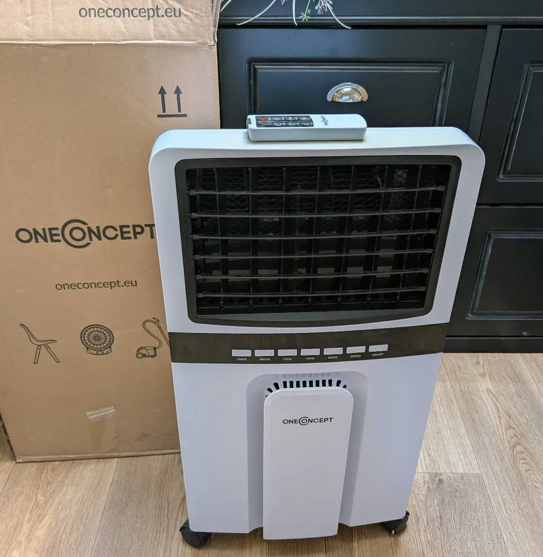 Ochlazovač vzduchu a ventilátor Concept Baltic