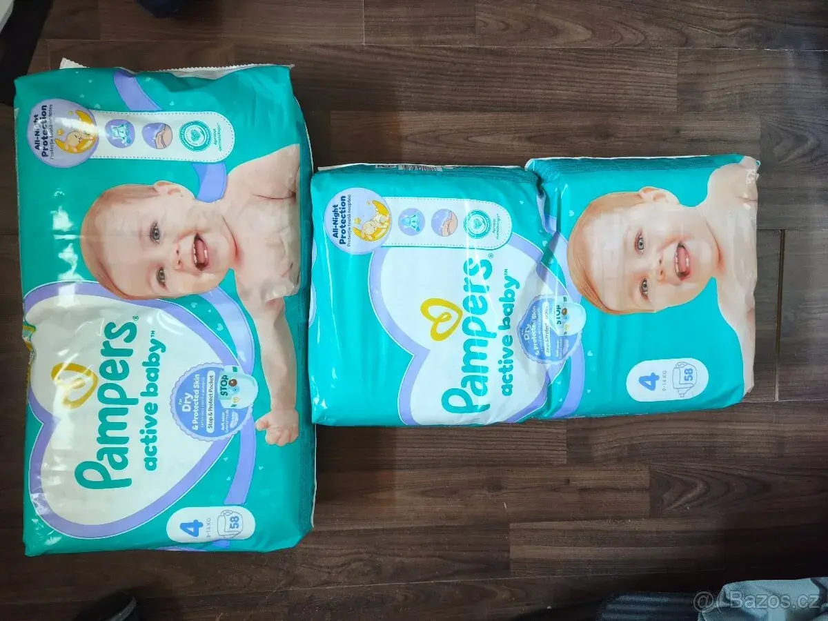 Plenky Pampers 3 a 4