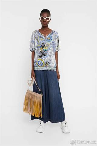 Halenka Desigual Karen royal vel. M