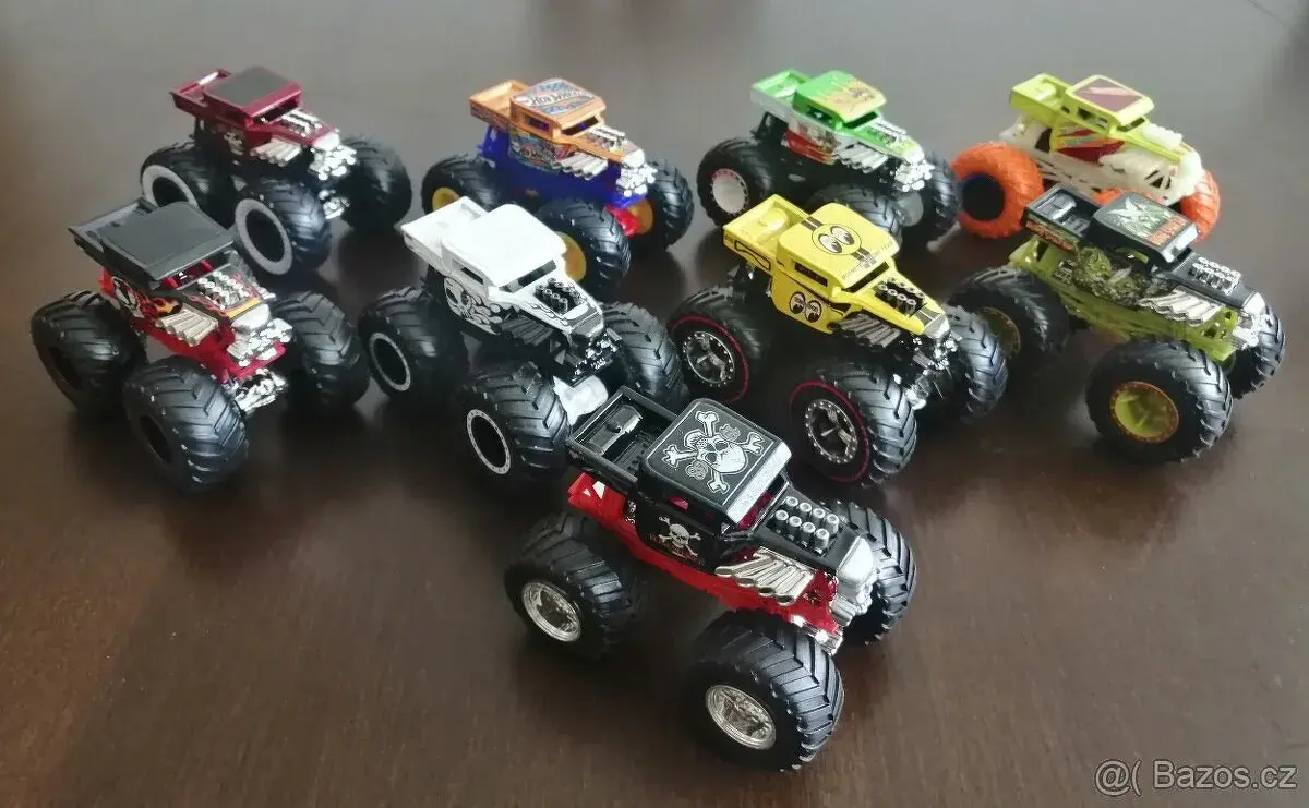 monster truck hot wheels - Bone Shaker