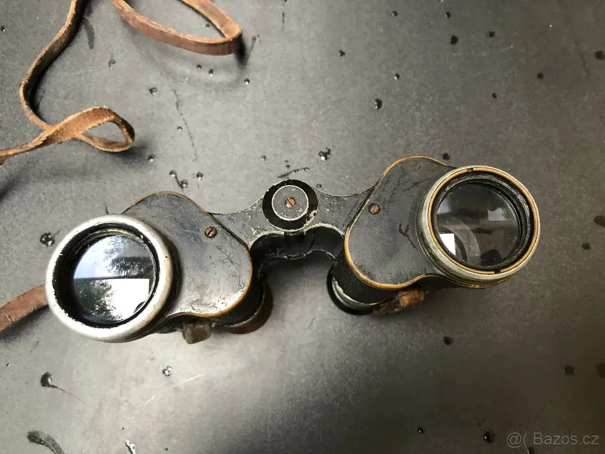 Kvalitní neměcký dalekohled 6x30 Carl Zeiss, opticky v pořad