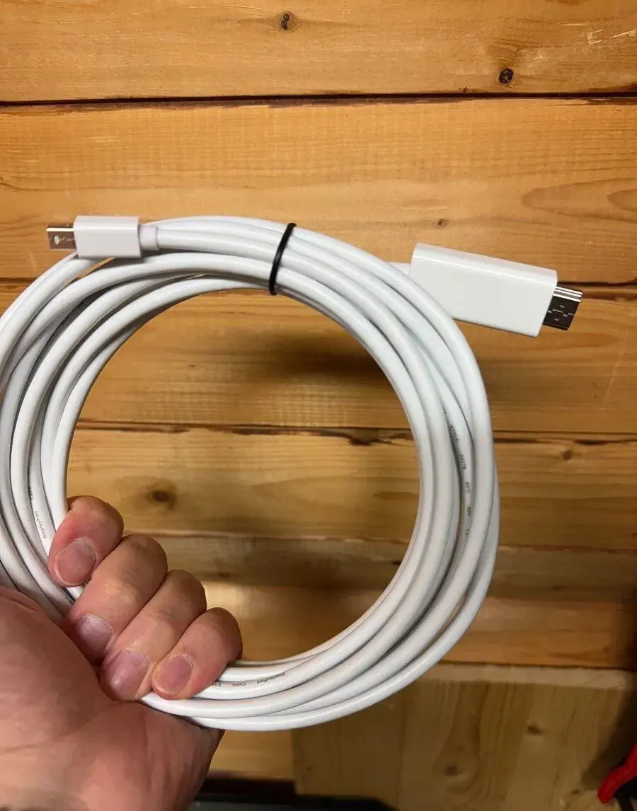 Kabel Mini Displayport na HDMI 5M vhodny pro starsi Macbook
