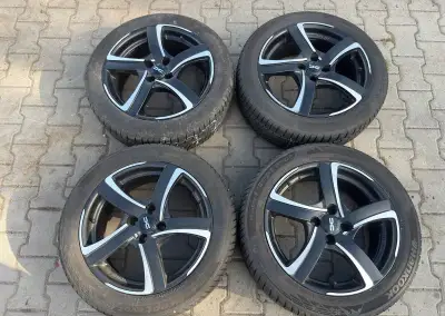 4x al kola 4x100 + pneu zimní 205/55 R17