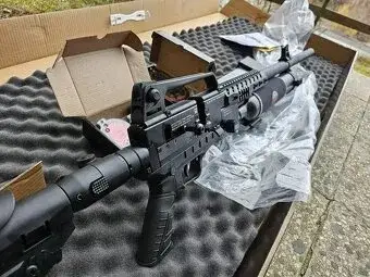 vzduchov.PCP sem,Full Hatsan Blitz 777 6,35 mm,optik 3-9x40