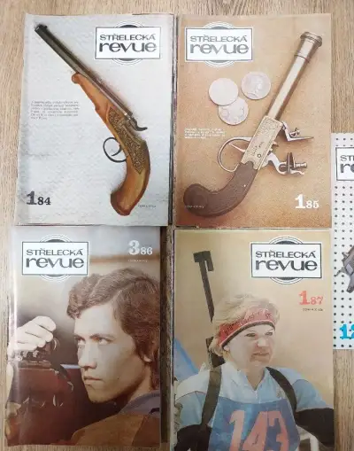 Časopisy Střelecká revue ročníky 1983 - 1987