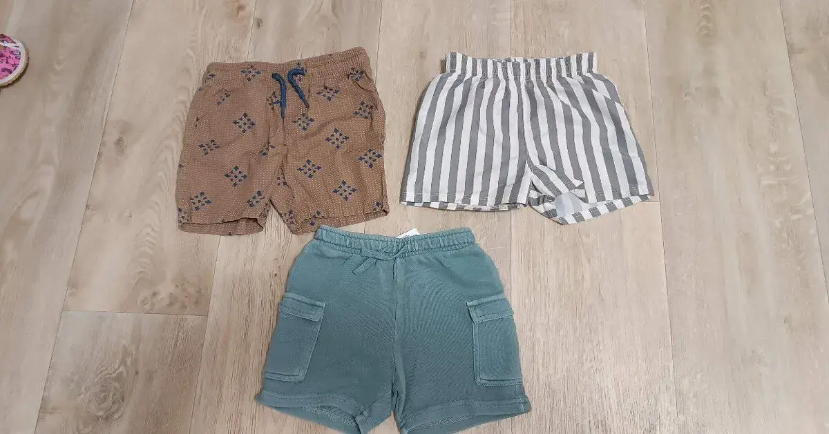 Letní chlapecké kraťasy na vel. 92/98