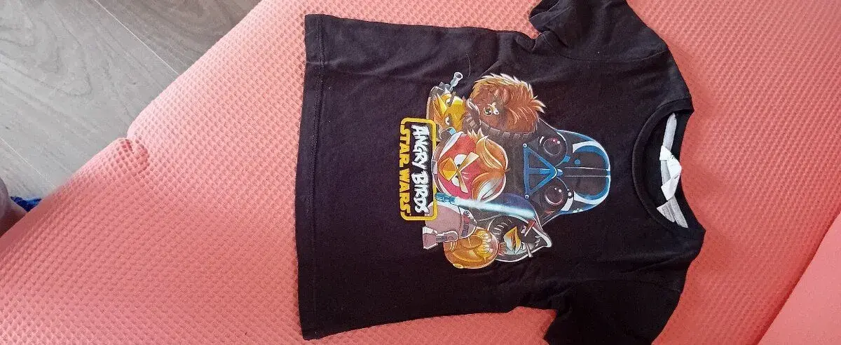Chlapecké bavlněné tričko Angry Birds od H&M vel.92