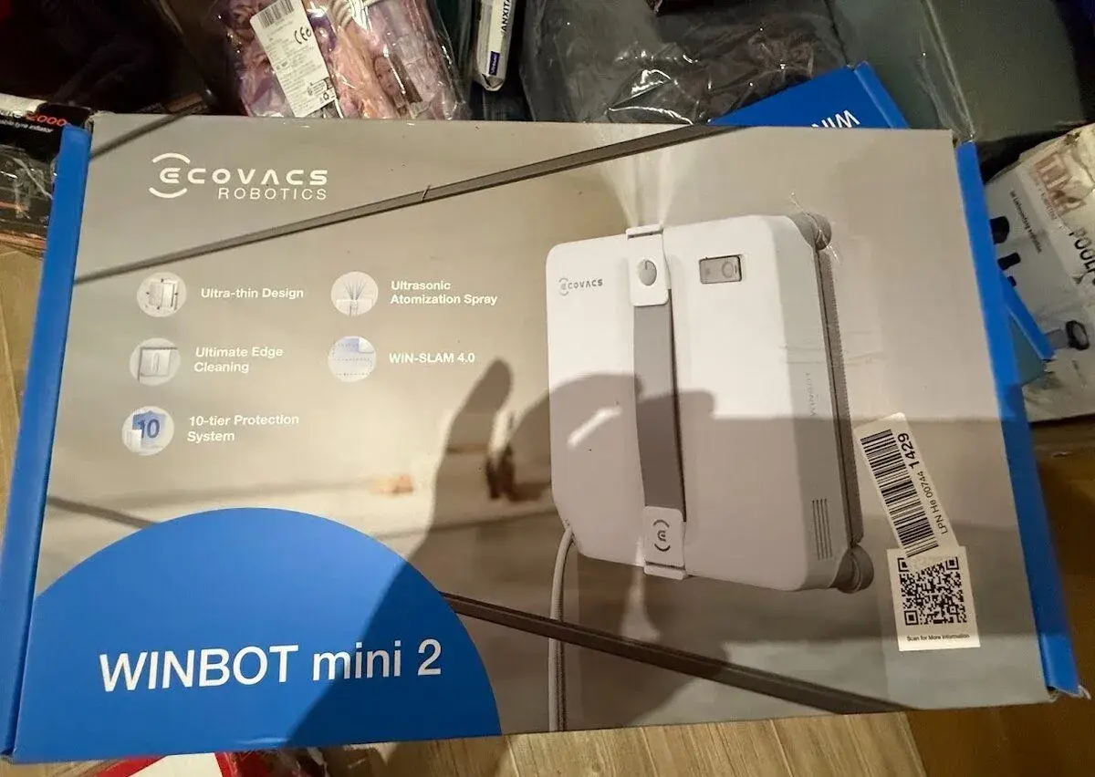 Robotický čistič oken Ecovacs Winbot mini 2.