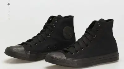 Converse Chuck Taylor All Black vel 44