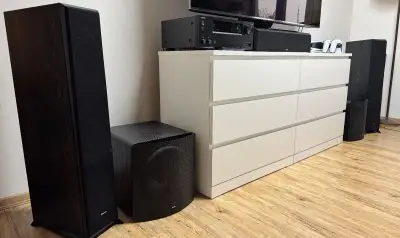 Ultimátní domácí kino 3.2 Klipsch, Onkyo, SVS