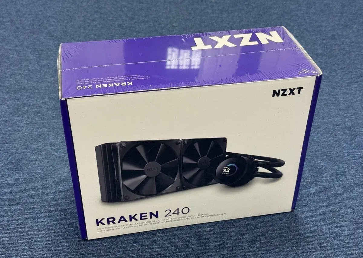 NZXT KRAKEN 240 Black - NOVÉ NEROZBALENÉ, ZÁRUKA 5 LET