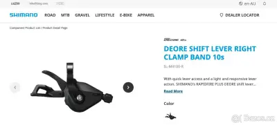 Shimano řazení SL-M4100 - 10s