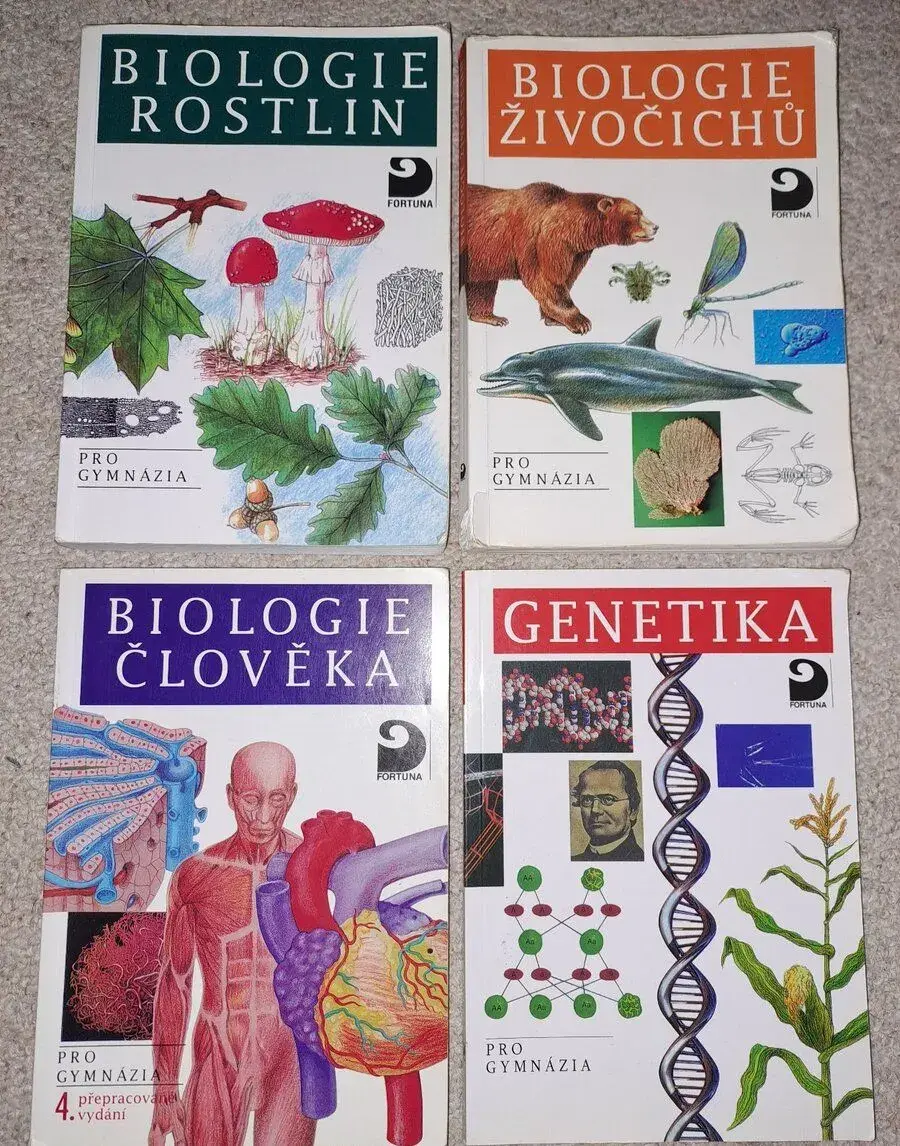 Učebnice Biologie pro gymnázia (Fortuna)