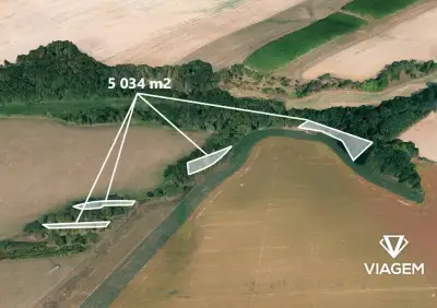 Les 5 034 m², Podíl 25 % o výměře 1 259 m²