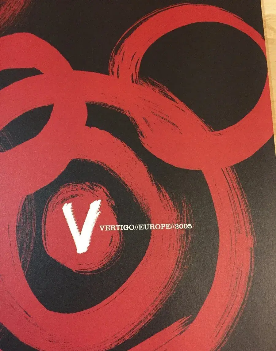 U2 - Vertigo / Europe / 2005 / Tourbook / Programe