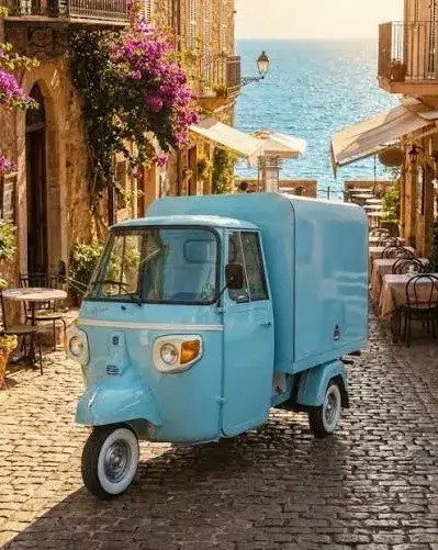 Piaggio Ape – stylová italská tříkolka/ servis