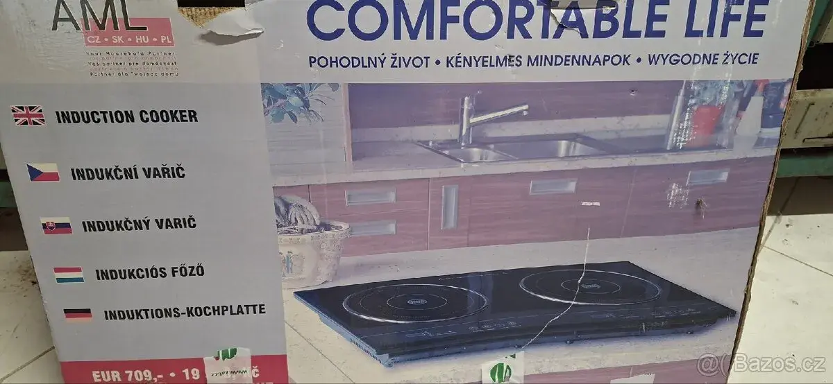 Indukční vařič