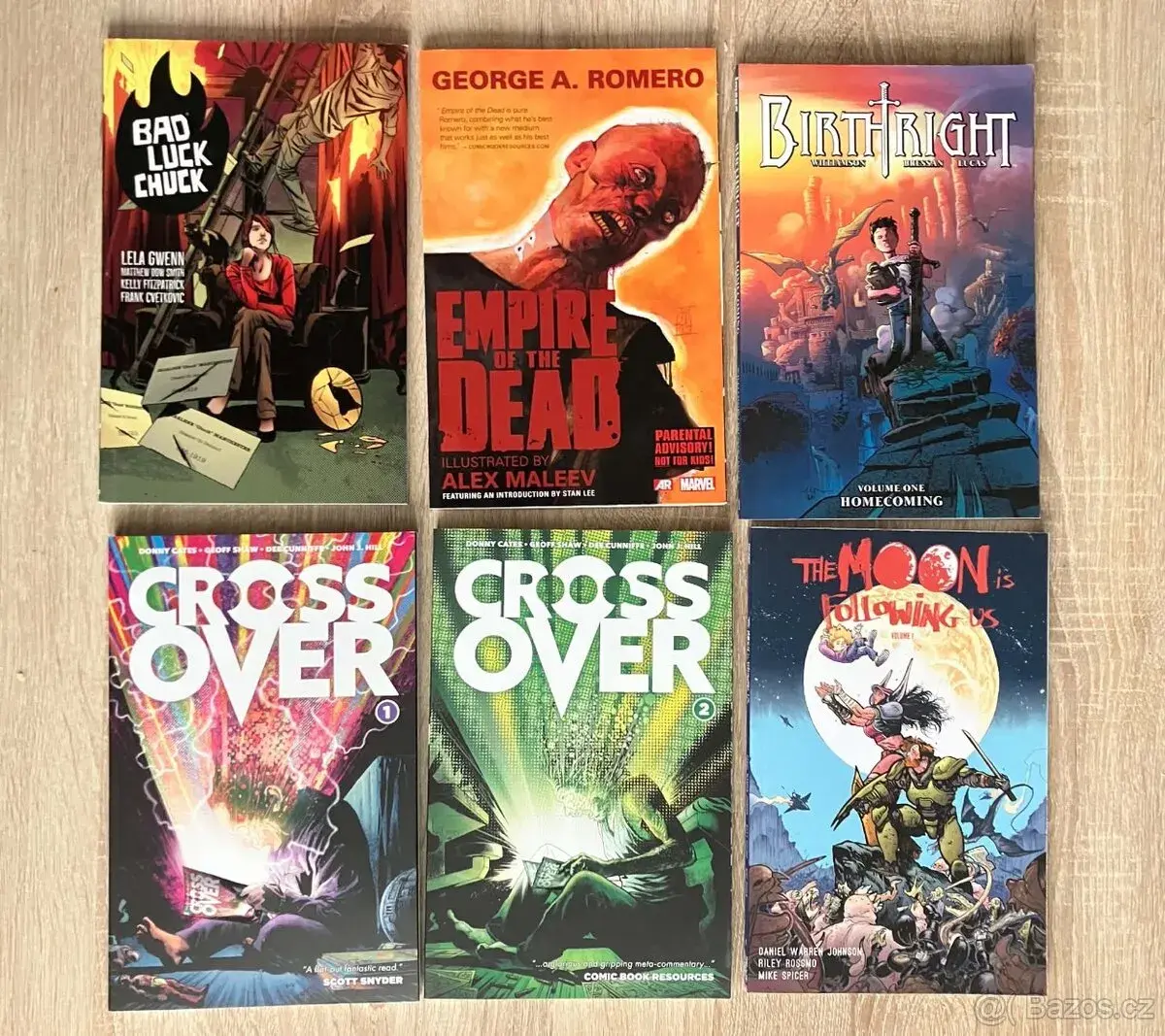 Komiksy v angličtině (paperbacks)