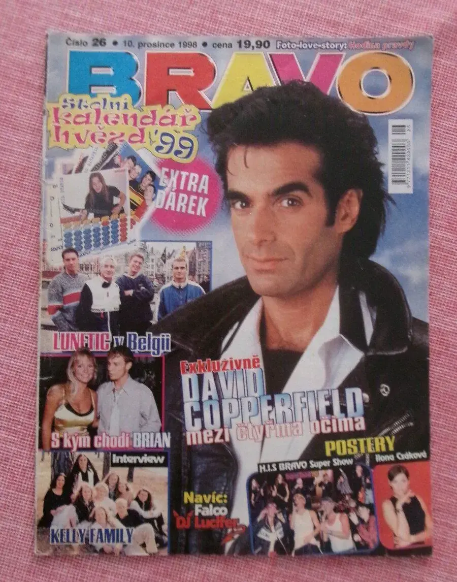 Bravo 26/1998 - komplet, poškozená obálka.