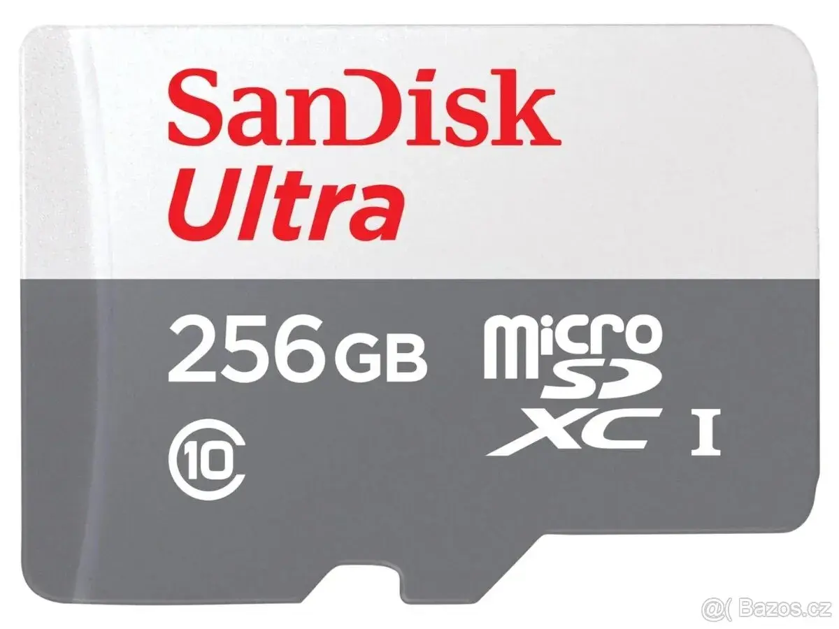 PAMĚTOVÁ KARTA SANDISK ULTRA MICRO SD 256GB NOVÁ NEROZBALENÁ