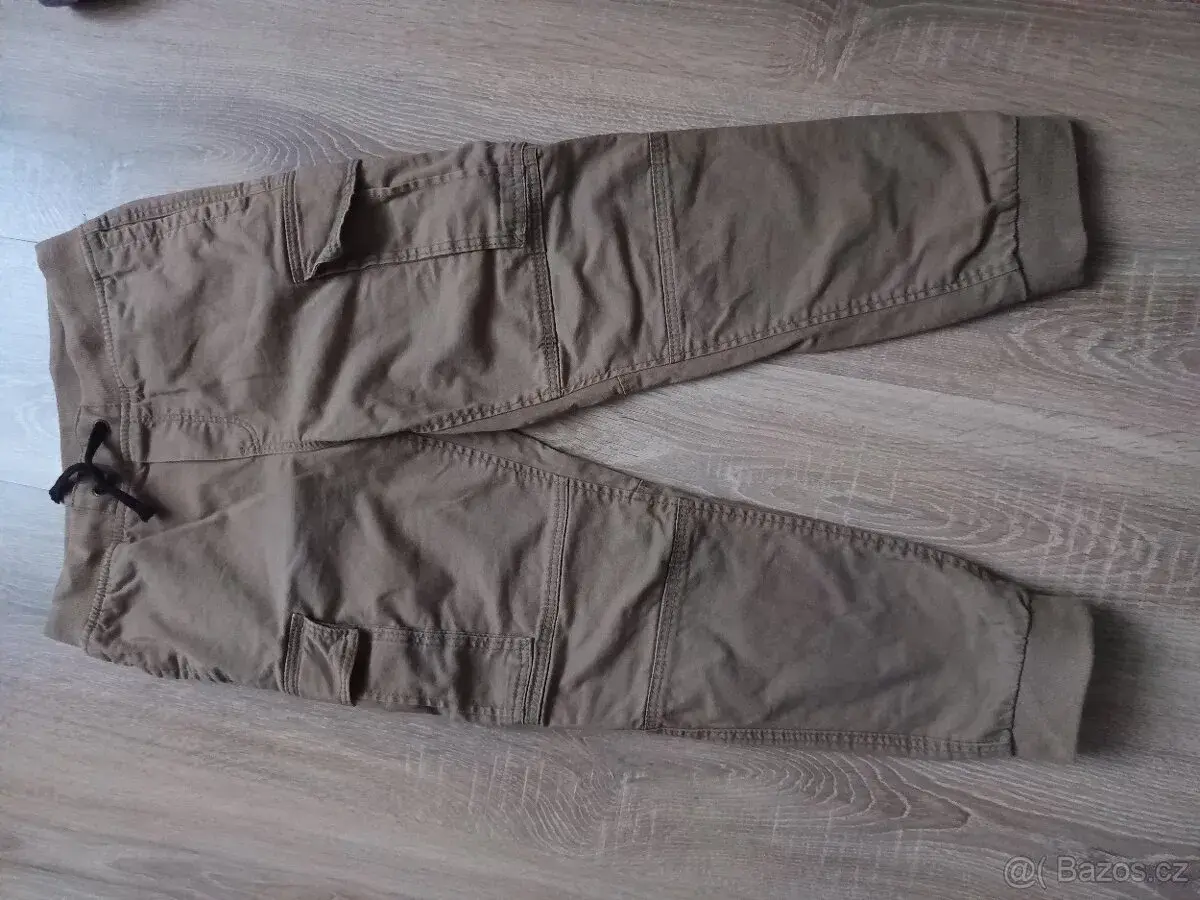 Chlapecké Cargo kalhoty H&M vel. 140