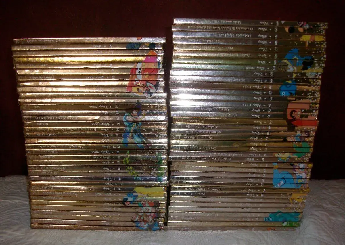 Zlatá sbírka pohádek Disney 69ks