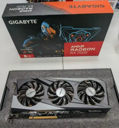 Gigabyte Radeon RX 7600 GAMING OC 8GB GDDR6