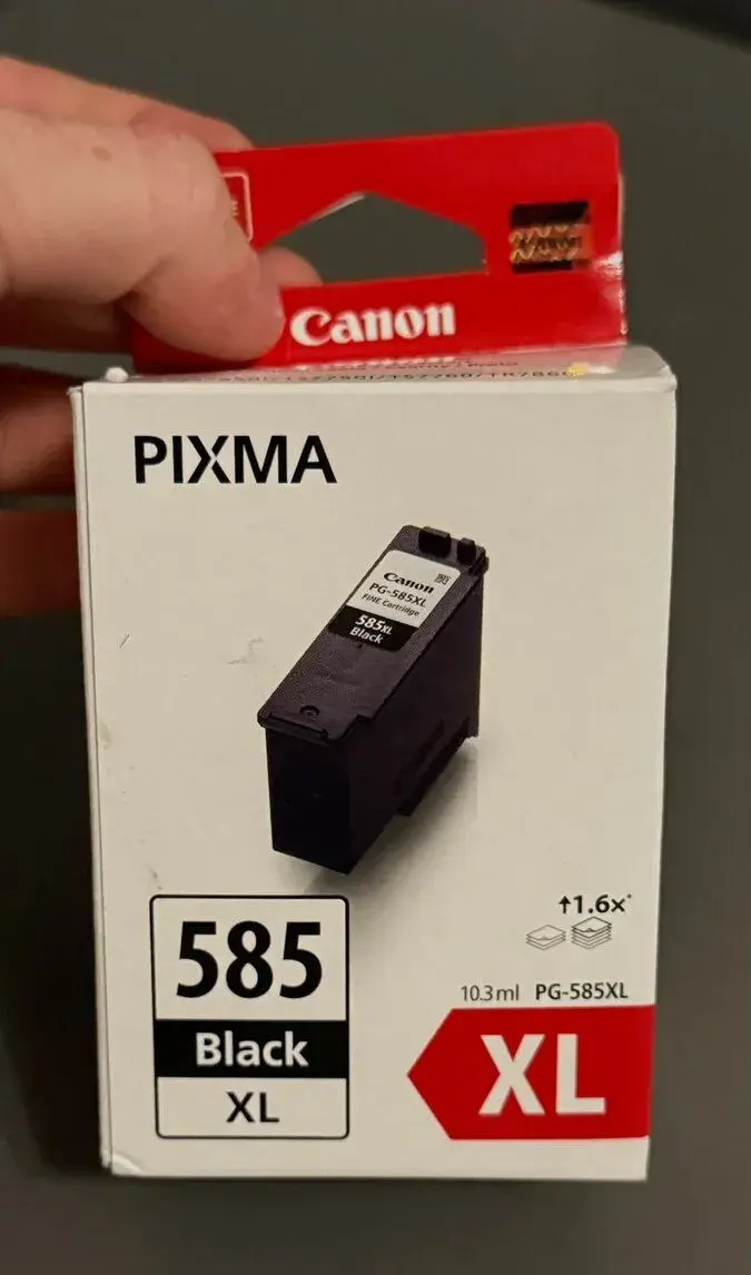 NOVÁ - ORIGINÁLNÍ NÁPLŇ CANON PGI-585 BLACK XL🖨️
