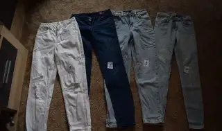 Jeans, džíny, rifle xxs/32 FB sister, Kenvelo