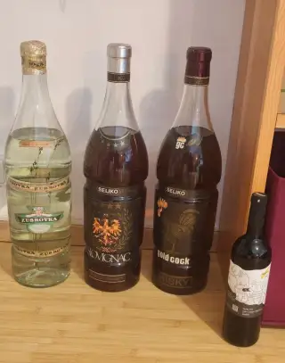 3 x Láhev 4,5 litru 80 léta Dolany / Kord