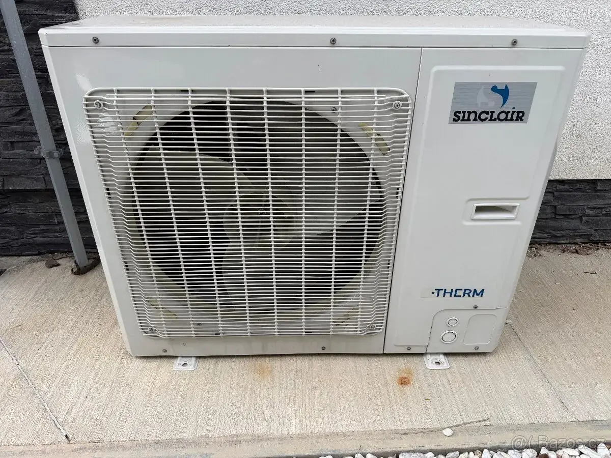 Tepelné čerpadlo Sinclair S-Therm 9,5 kW + 185 l zásobník