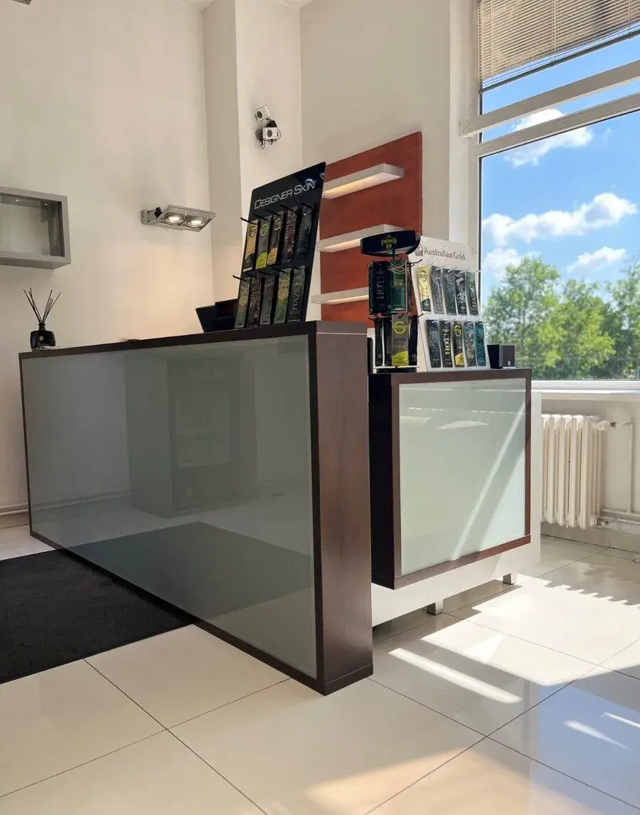 Recepce do firmy nebo salonu