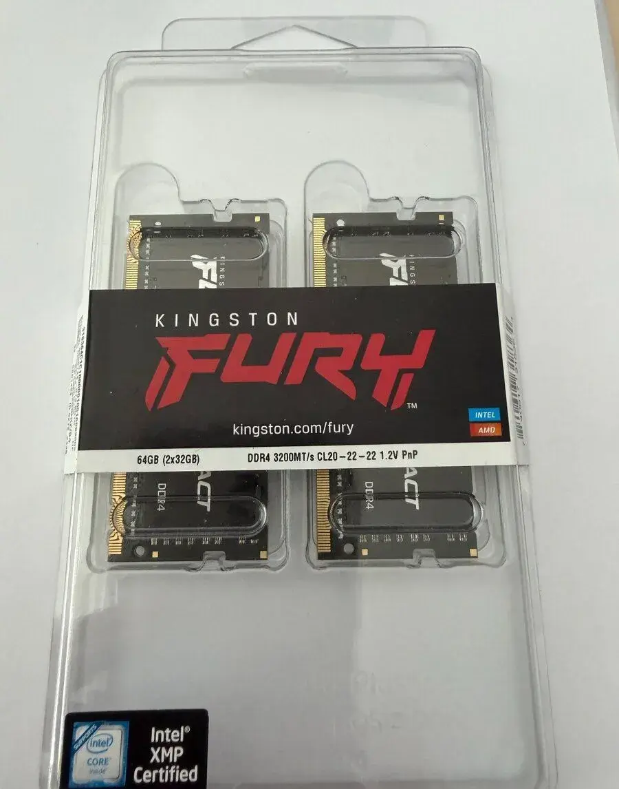 Kingston FURY SO-DIMM DDR4 64GB 3200MHz CL20