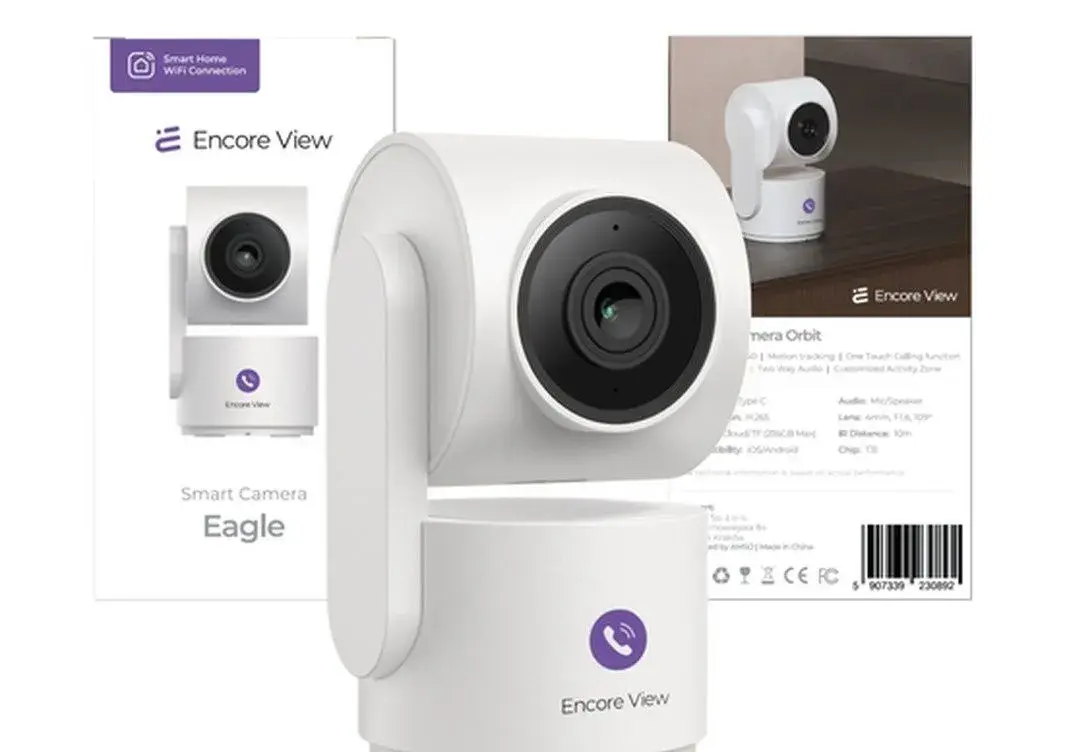 Encore View Eagle chytra WiFi kamera 3Mpx PTZ + 32GB karta